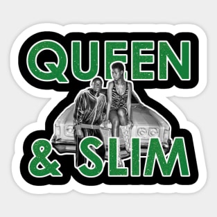 queen and slim Sticker